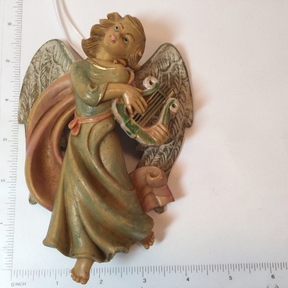 Accents | Heraldic Angel Playing Lyre | Poshmark